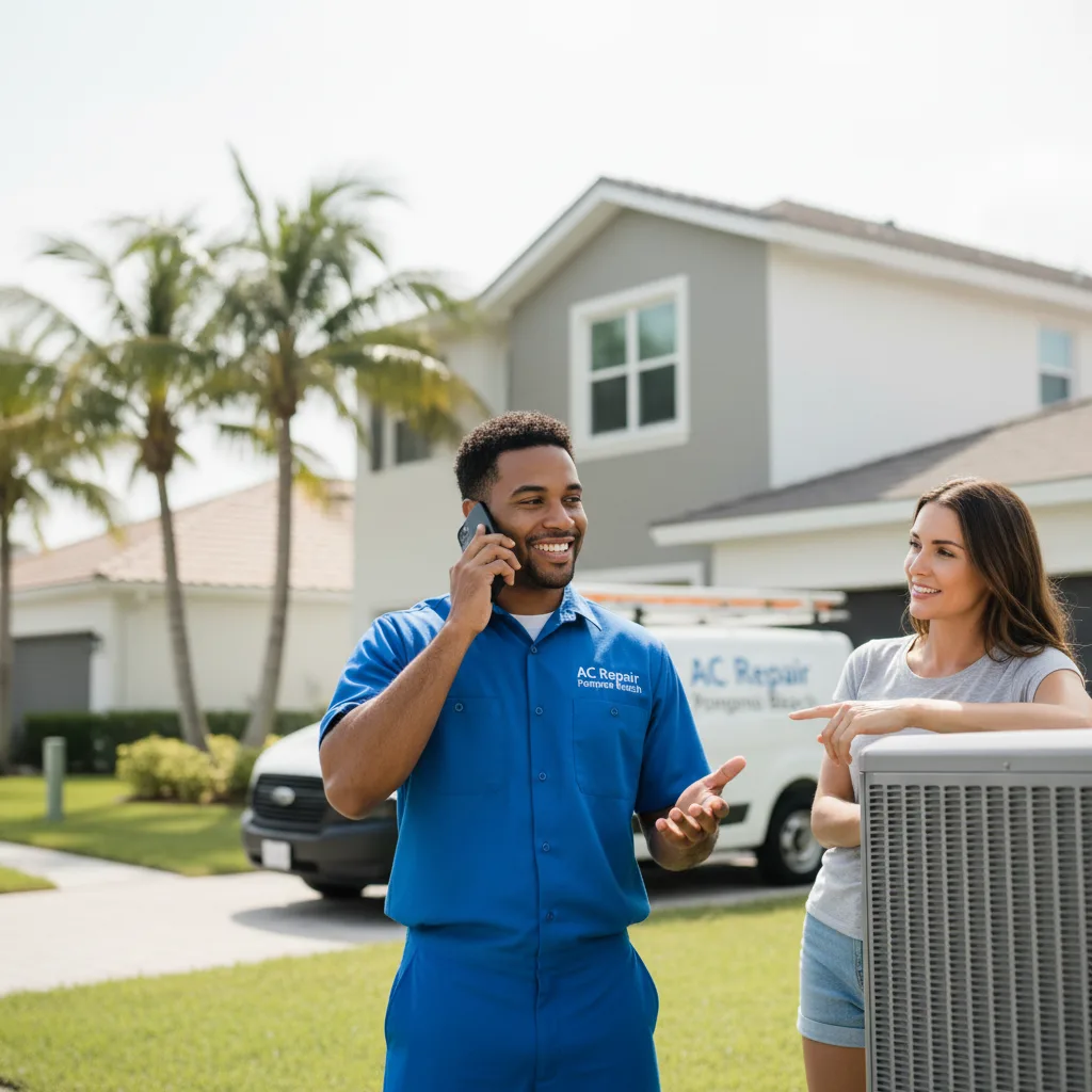 AC Repair Pompano Beach customer support in Brogue